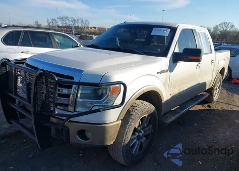 2013 Ford F-150 Lariat из США, поврежденный, VIN 1FTFW1ET2DKD02529